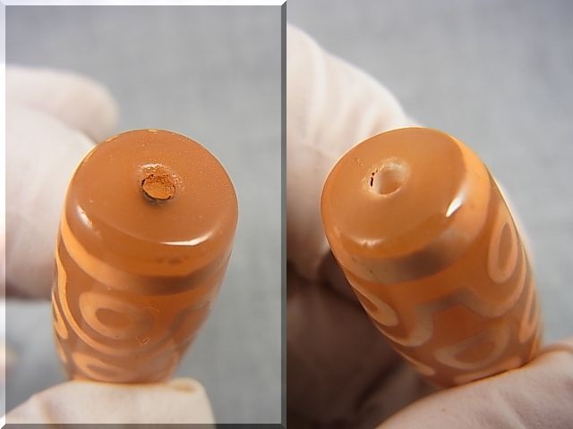 画像: 「二十一眼」至純現代天珠 直径約14×39mm