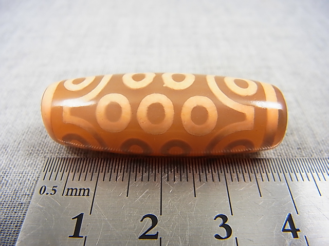 画像: 「二十一眼」至純現代天珠 直径約14×39mm