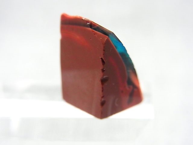 画像: 飯盛ラボストーン（IL-stone）「レアカラー：アースカラー（紅葉石）」ガラス原石（蛍光性あり） 16.3カラット
