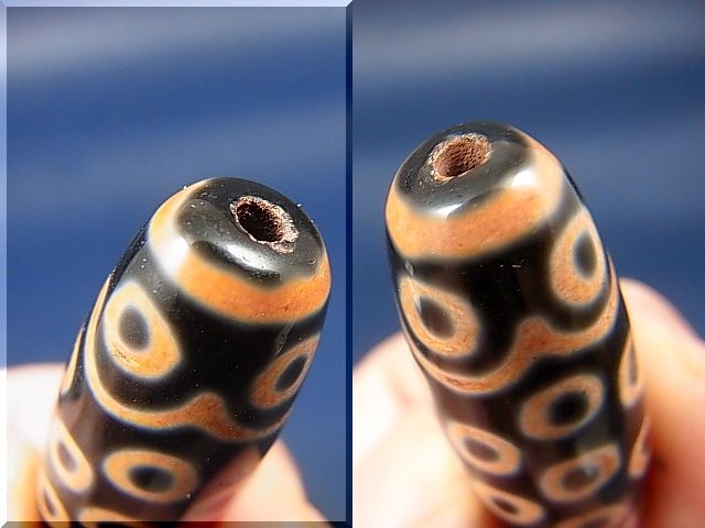 画像: 「二十八眼」至純現代天珠 直径約13.5×40mm