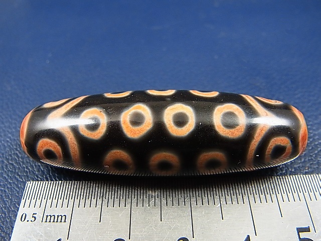 画像: 「二十七眼」至純現代天珠 直径約15×50mm
