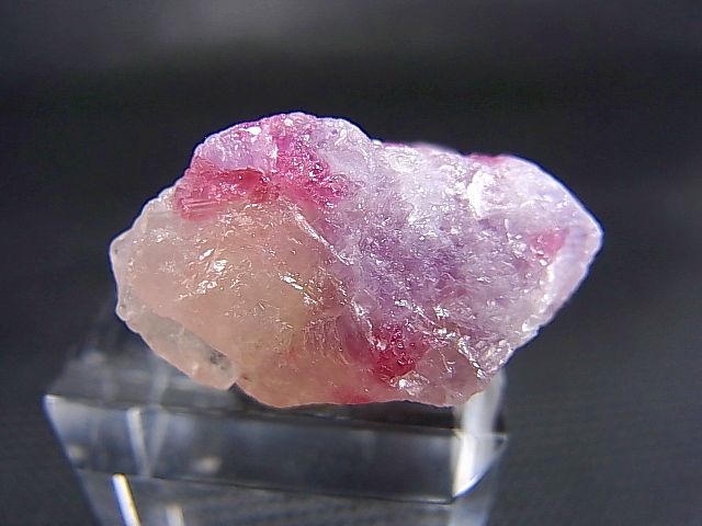 画像: アフガニスタン産ピンクトルマリン/水晶/レピドライト原石 10.6g