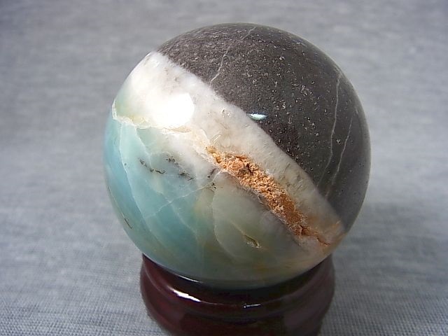 画像: ブラジル産アマゾナイト丸玉 60.5mm