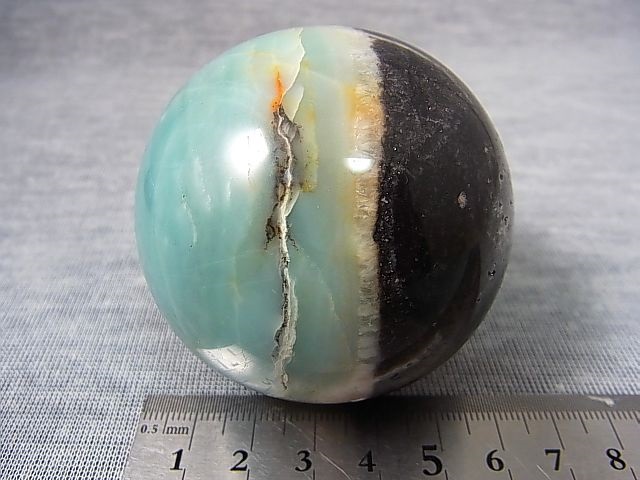 画像: ブラジル産アマゾナイト丸玉 60.5mm