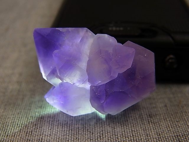 画像: ブラジル産ロータスアメジスト原石 12.6g