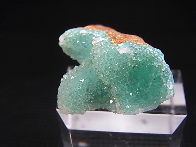 画像: コンゴ産シリシファイド・クリソコラ（ジェムシリカ）原石 9.7g