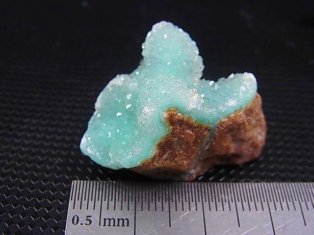 画像: コンゴ産シリシファイド・クリソコラ（ジェムシリカ）原石 9.7g