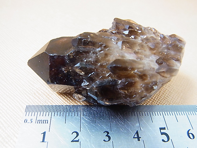 画像: コンゴ・カタンガ産スモーキー天然シトリン水晶（キャンドル型） 52.0g