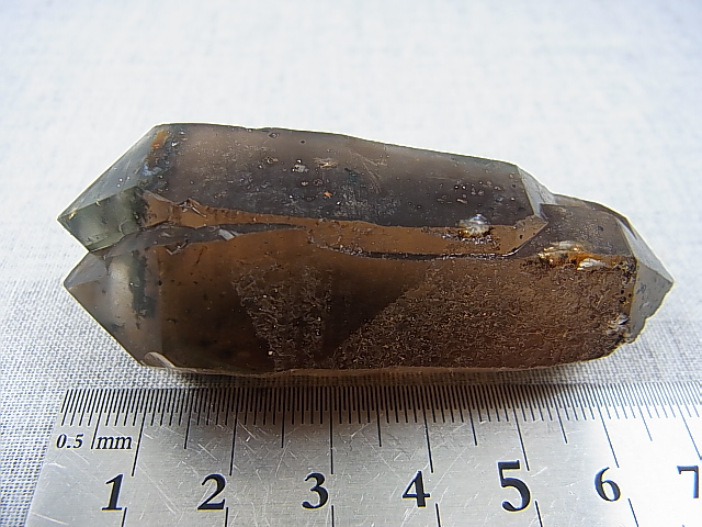 画像: 新産地：ベトナム・ニントゥアン産スモーキー水晶（ＤＴ/エピドート内包） 62.5g