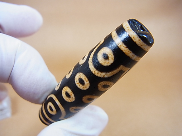 画像: 「二十一眼」至純現代天珠 直径約14×56mm