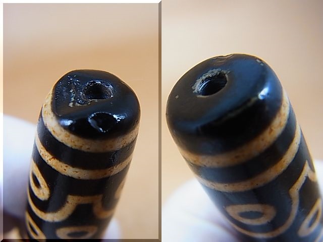 画像: 「二十一眼」至純現代天珠 直径約14×56mm