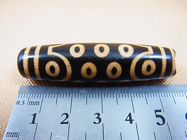 画像: 「二十一眼」至純現代天珠 直径約14×56mm