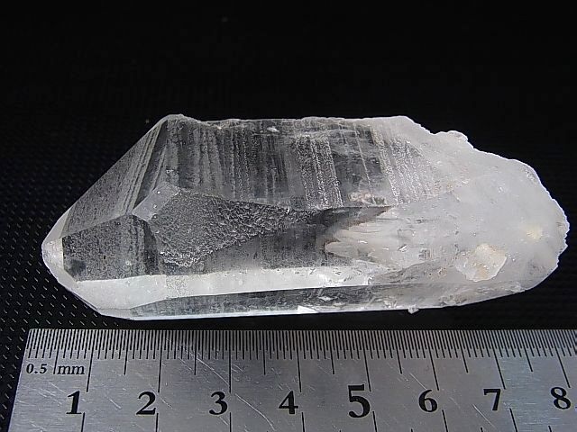 画像: ベトナム・Bac Kan省産クリア水晶ポイント（レコードキーパー付き） 80.5g