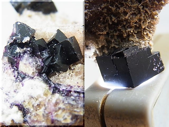 画像: ドイツ・10000リッター鉱山産ブラックフローライト原石 21.1g
