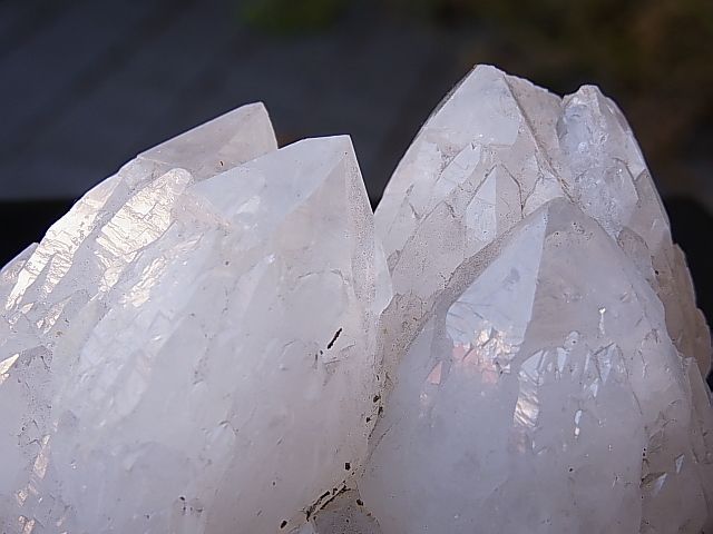 画像: 【レアものおすすめ超特価】ルーマニア産ホワイト・アーティーチョーク型水晶クラスター319g